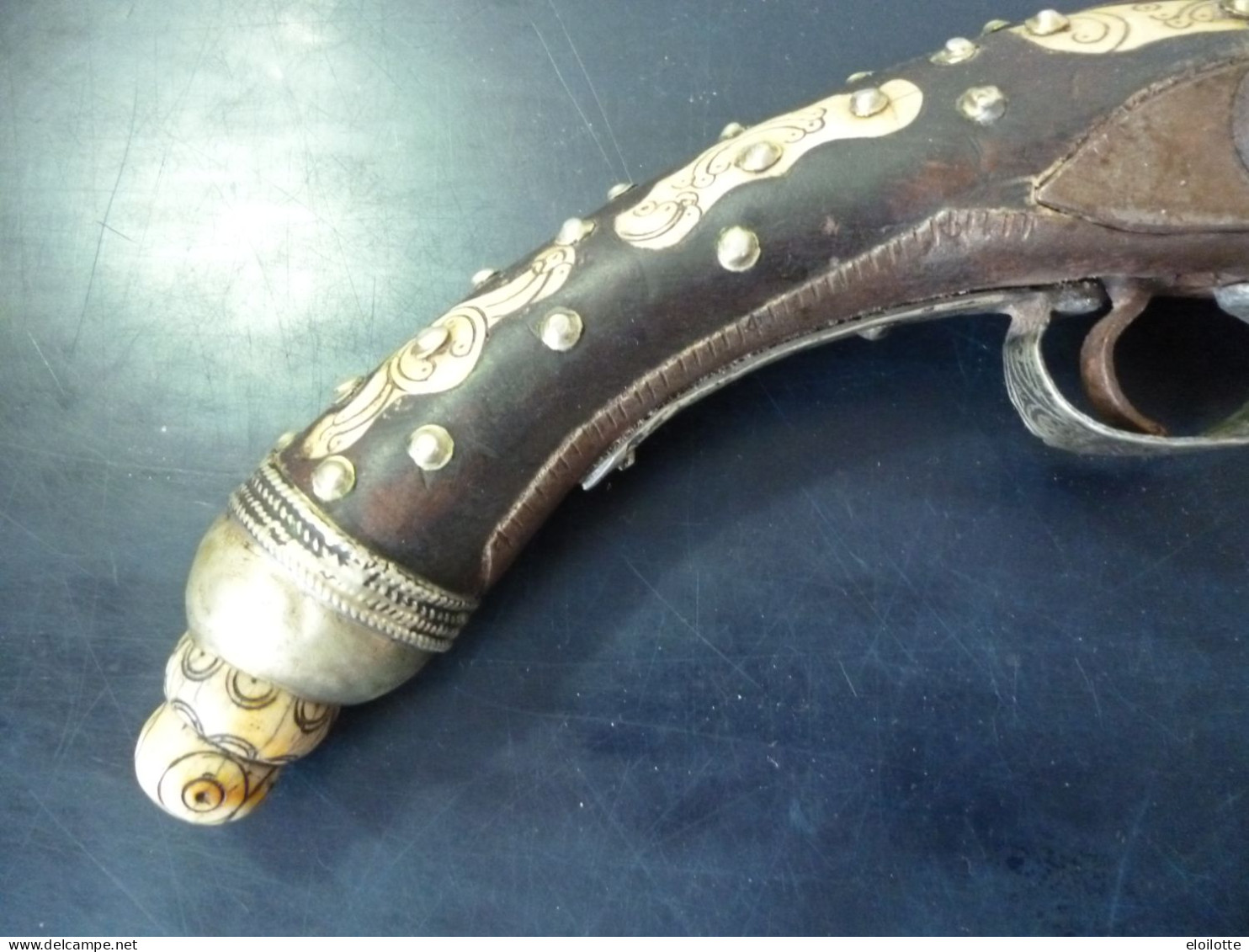 BAIONNETTE GRAS 1874 - PISTOLET MAGHREB DECO - POINCON NORD AFRICAIN - Blankwaffen