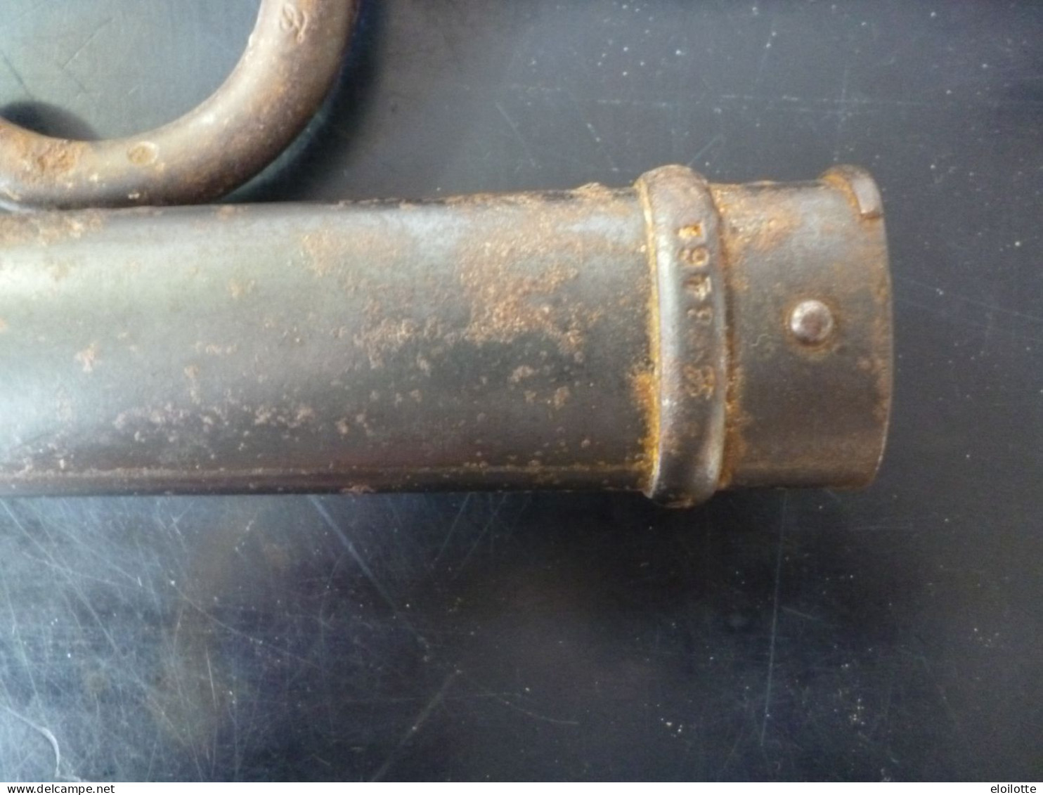 BAIONNETTE GRAS 1874 - PISTOLET MAGHREB DECO - POINCON NORD AFRICAIN