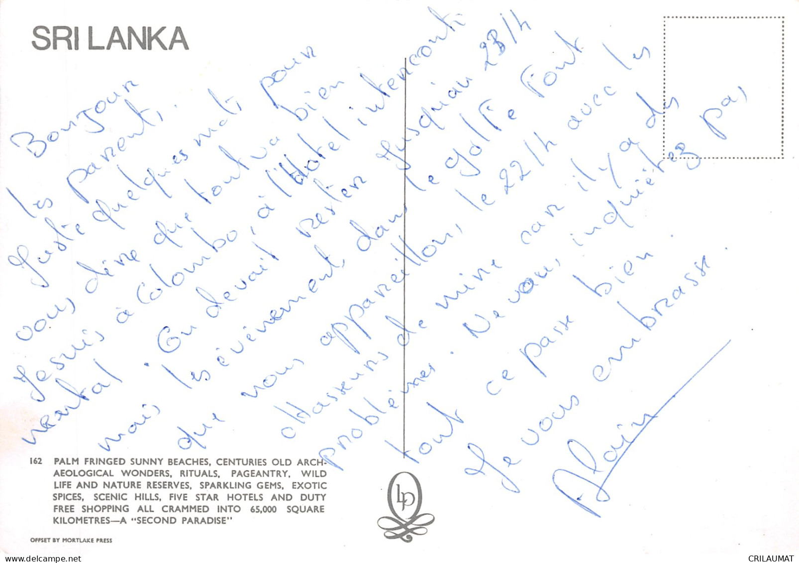 SRI LANKA - Sri Lanka (Ceylon)