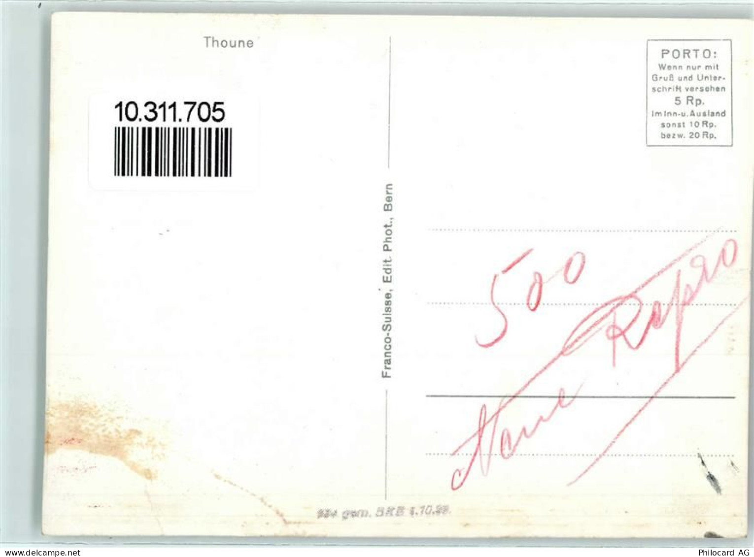 3600 Thun - 10311705 - Thun
