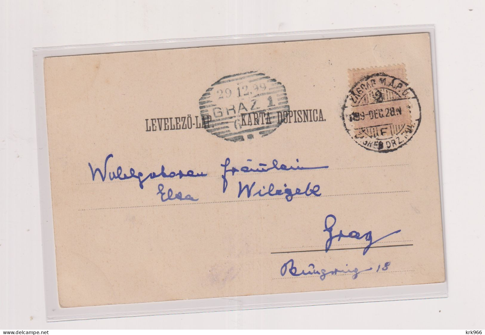 CROATIA ZAGREB Postcard - Kroatien