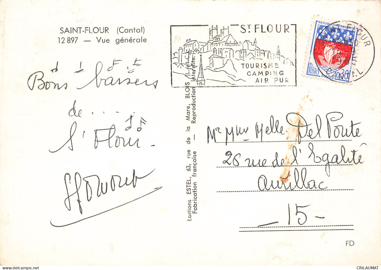 15  SAINT FLOUR - Saint Flour