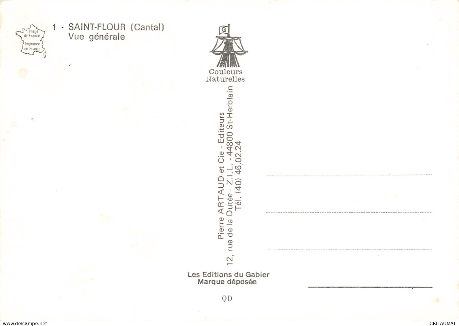 15  SAINT FLOUR - Saint Flour