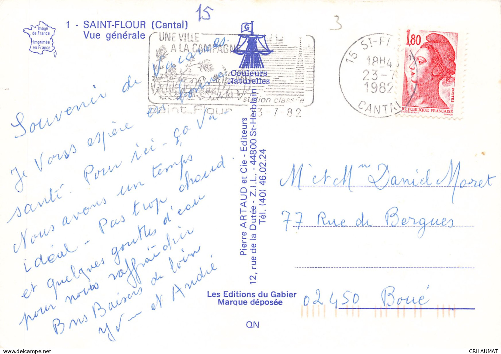 15  SAINT FLOUR - Saint Flour
