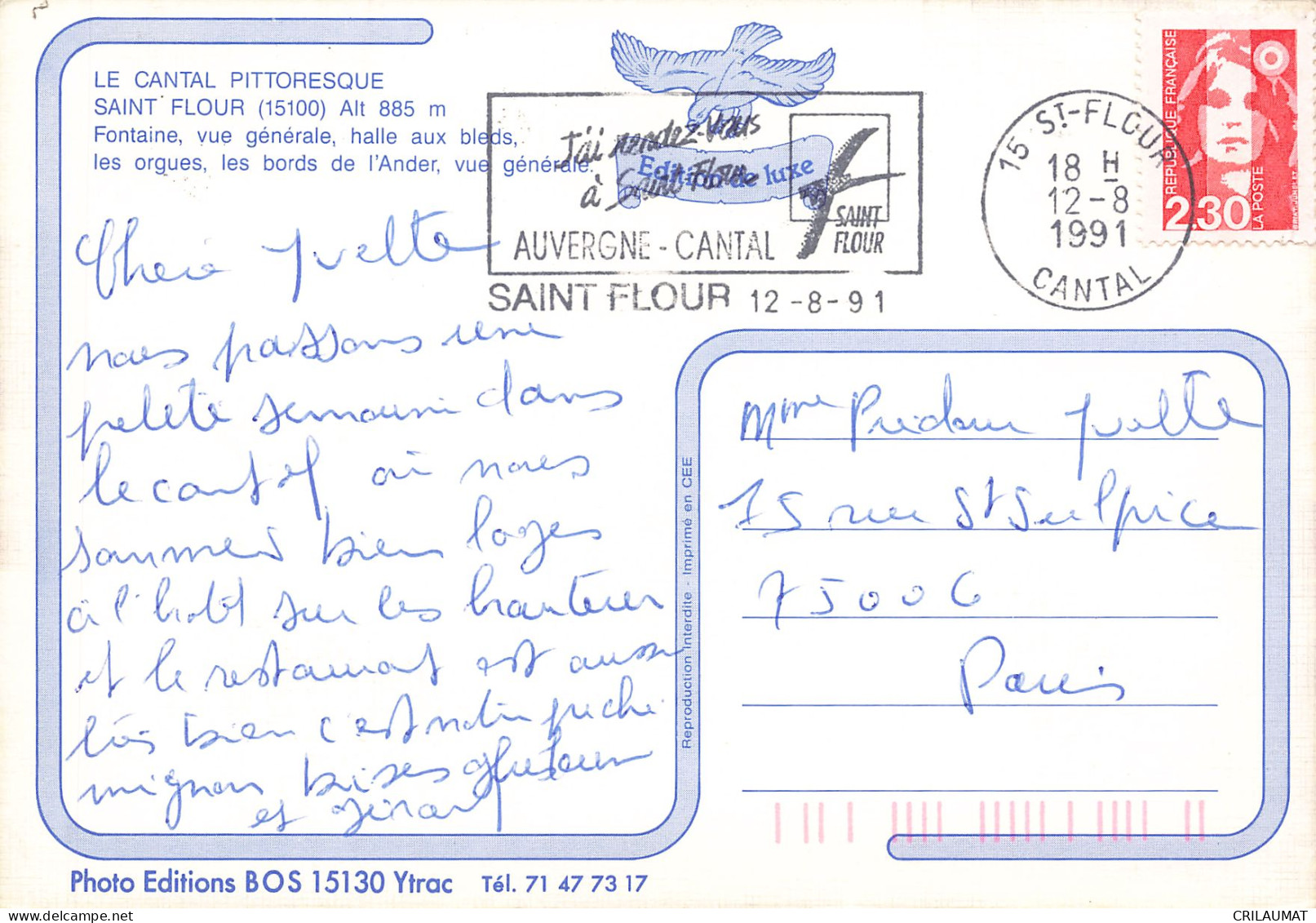 15  SAINT FLOUR - Saint Flour