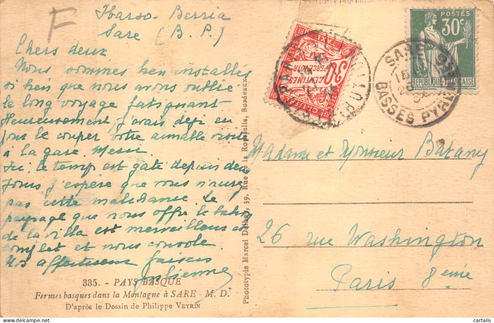 64-SARE-N°4543-E/0299 - Sare