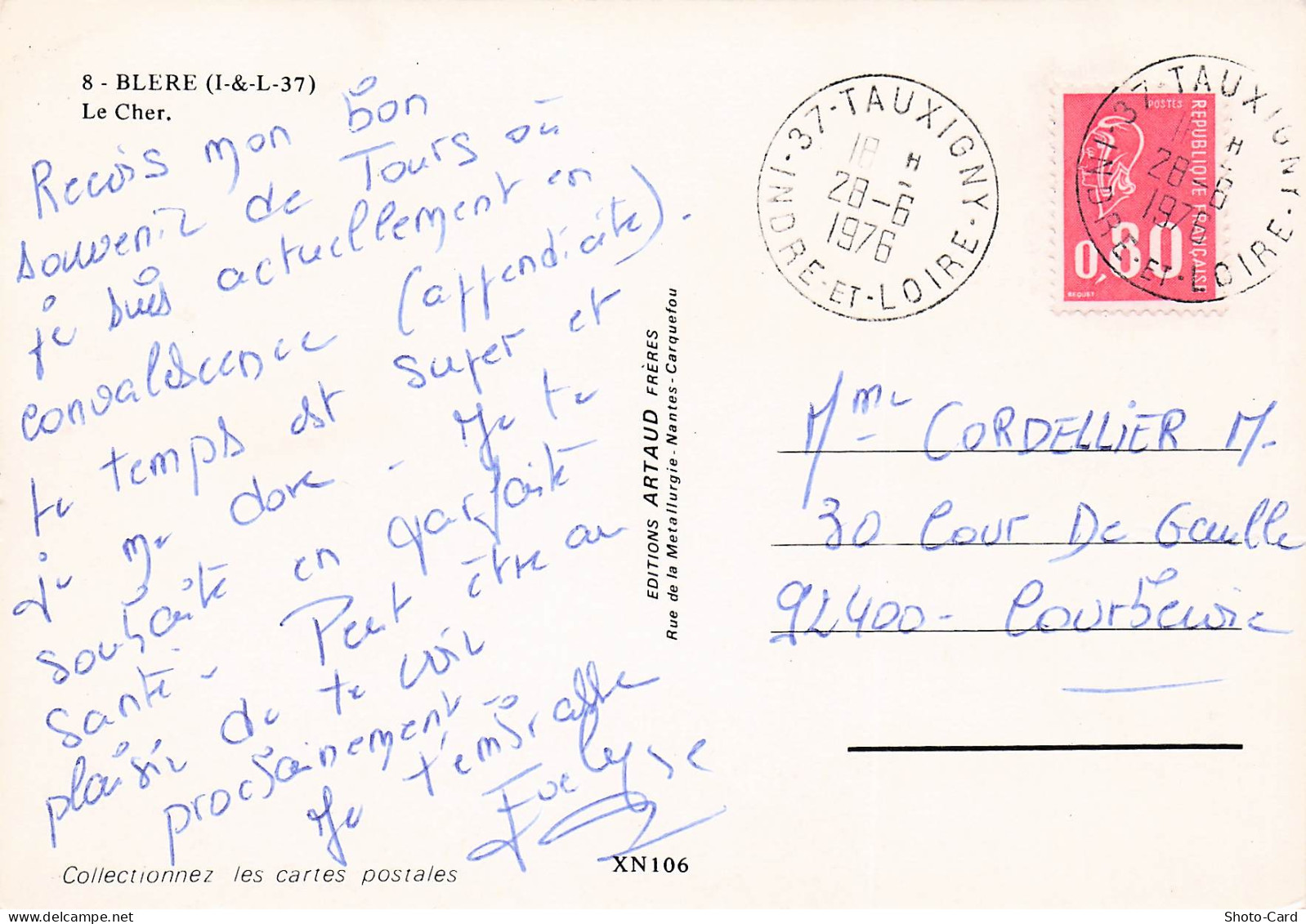 37 BLERE LE CHER - Bléré