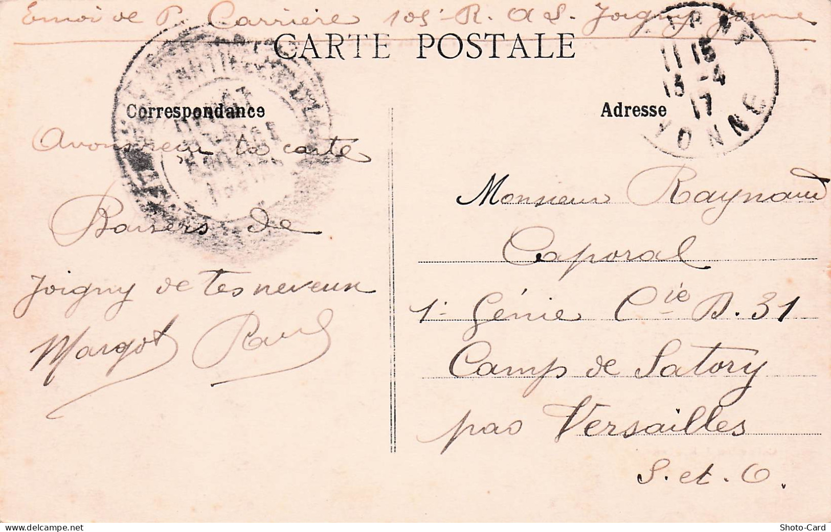 89 JOIGNY COTE SAINT JACQUES - Joigny