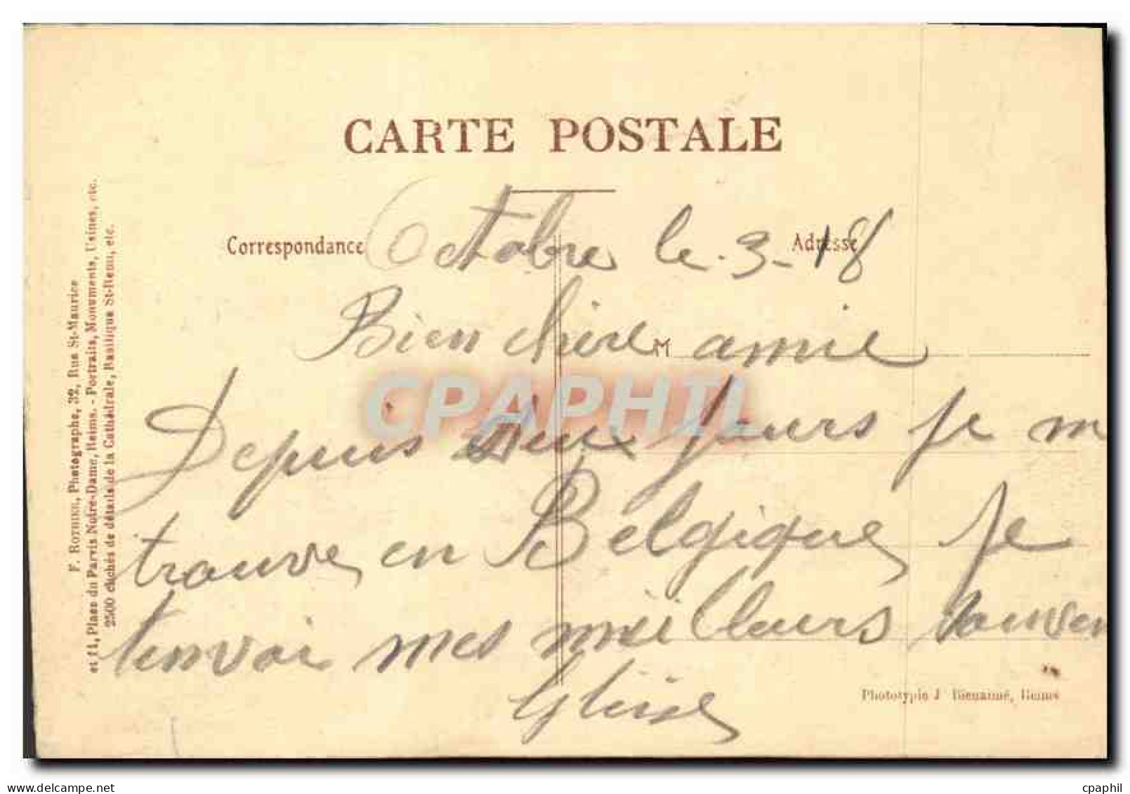 CPA Reims Jeanne D'Arc - Geschichte