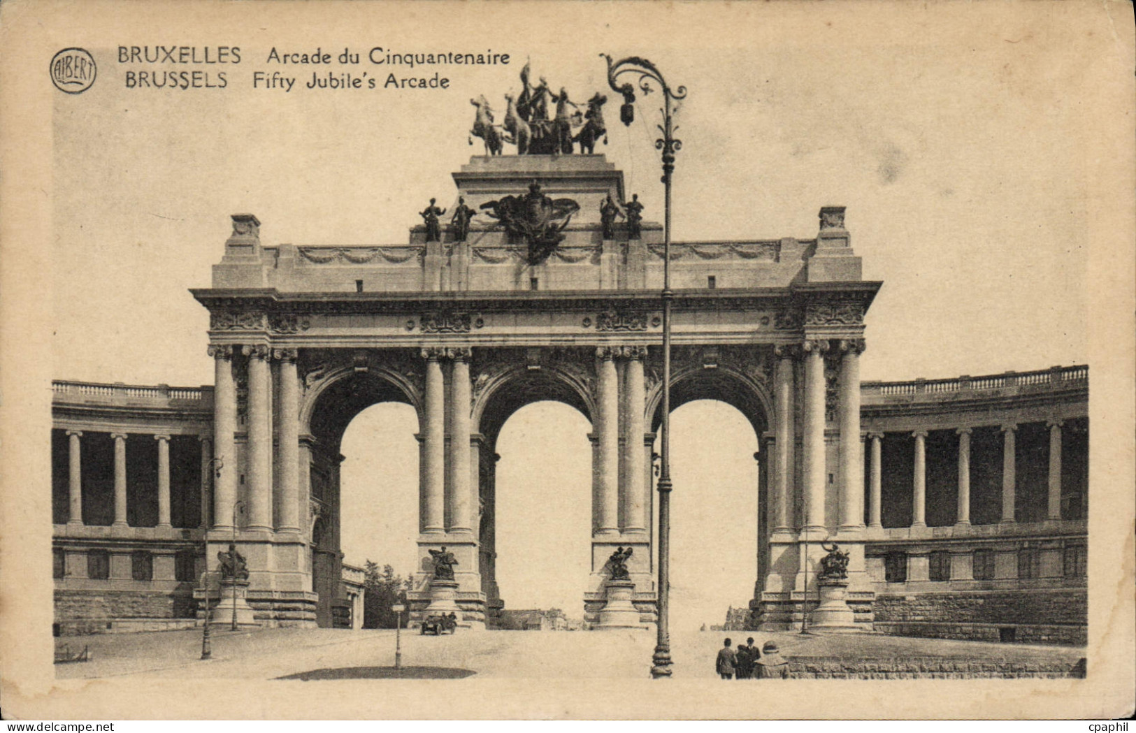 CPA Bruxelles Arcade Du Cinquantenaire - Monuments, édifices