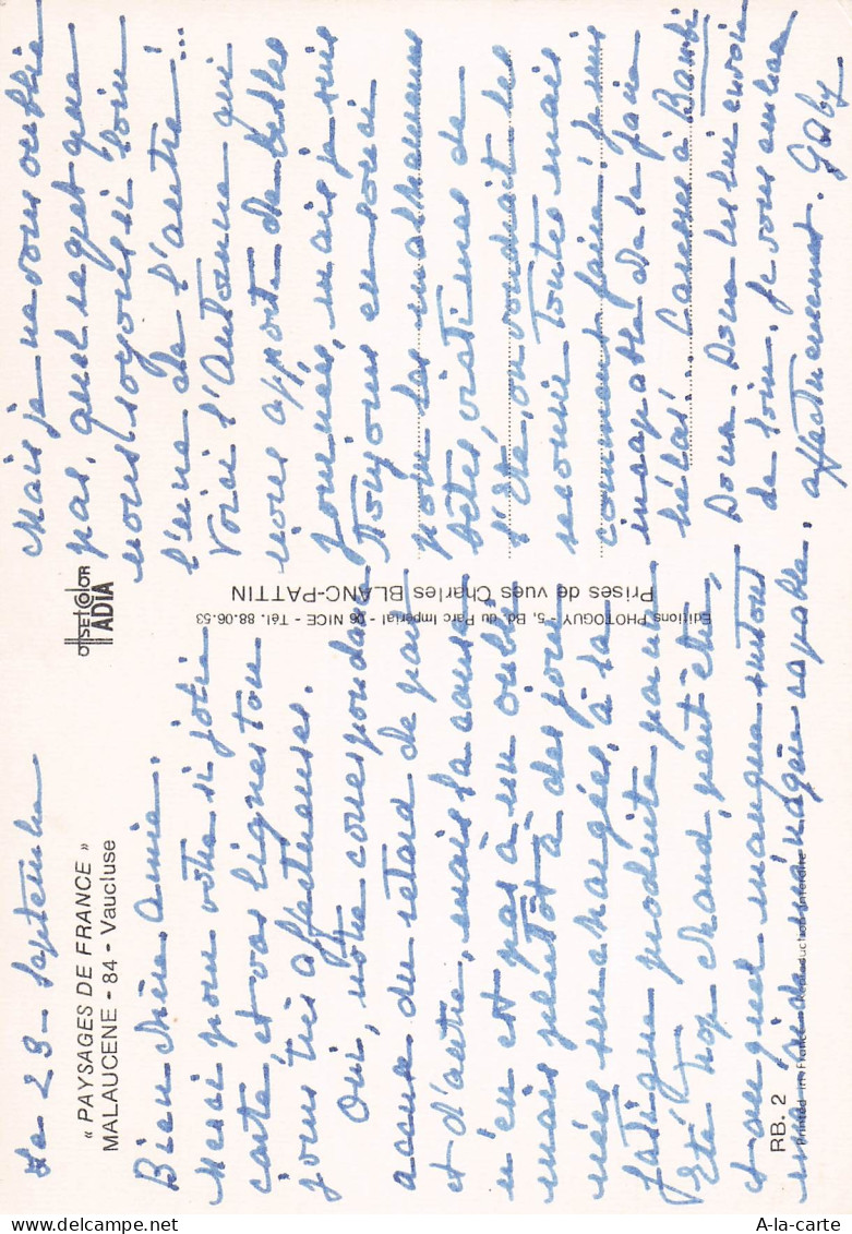 84 MALAUCENE MONT VENTOUX - Malaucene