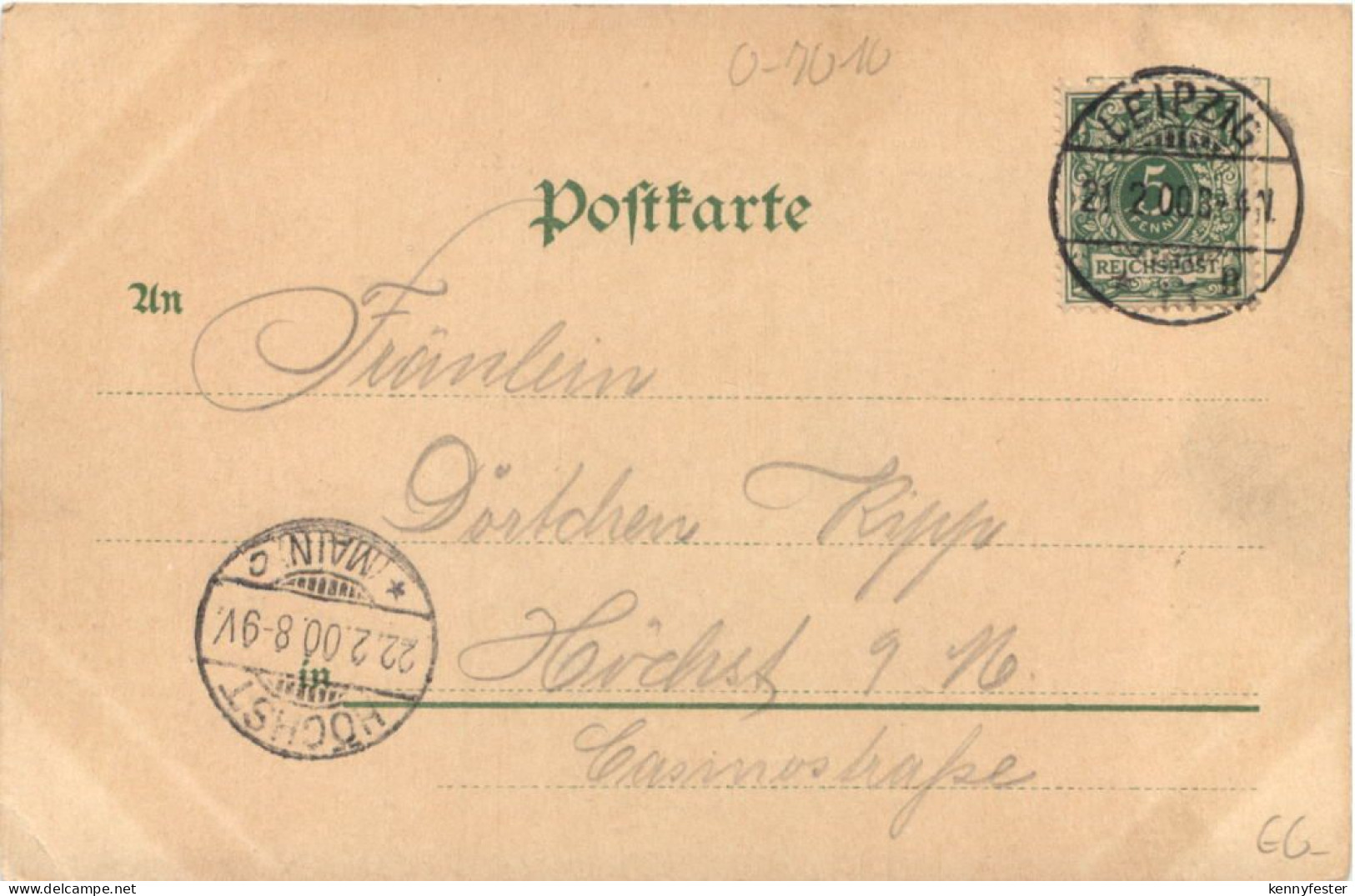 Leipzig - Haupt Post Amt - Leipzig