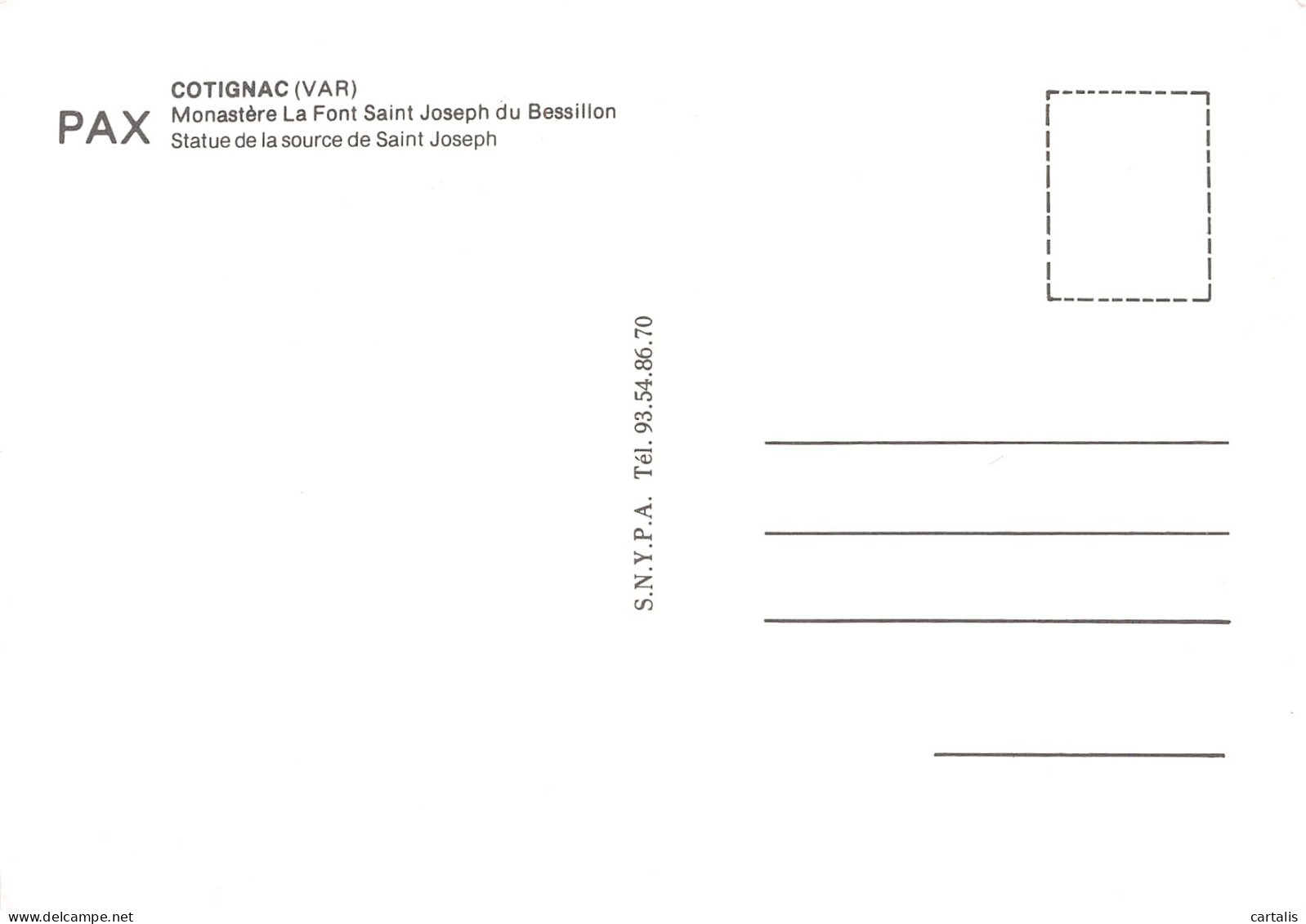83-COTIGNAC-N°3733-D/0201 - Cotignac