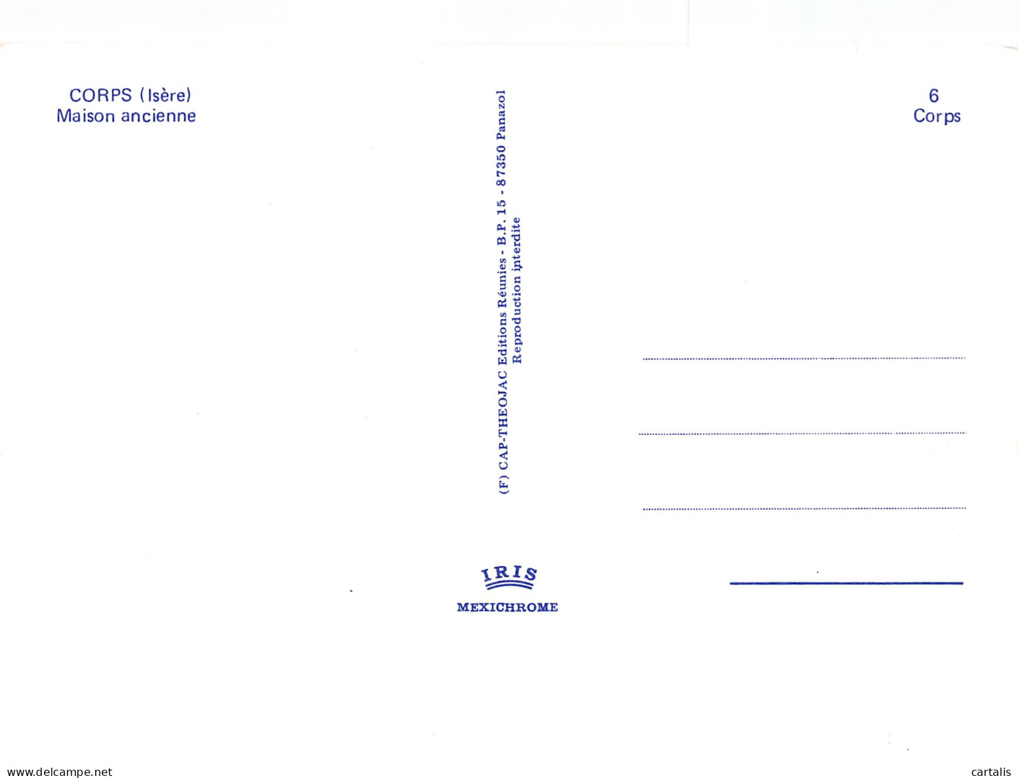 38-CORPS-N°3733-D/0121 - Corps