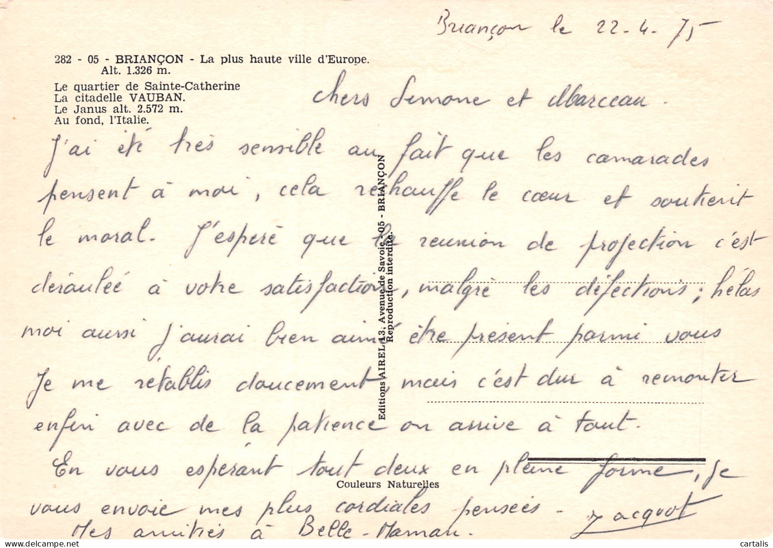 05-BRIANCON-N°3733-C/0297 - Briancon