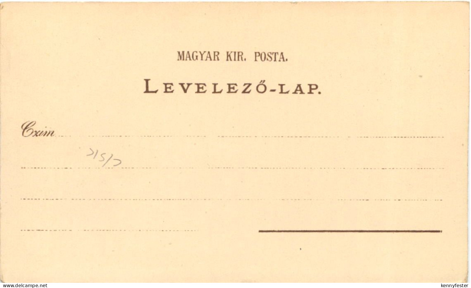 Gruss Aus Budapest - Litho - Ungarn