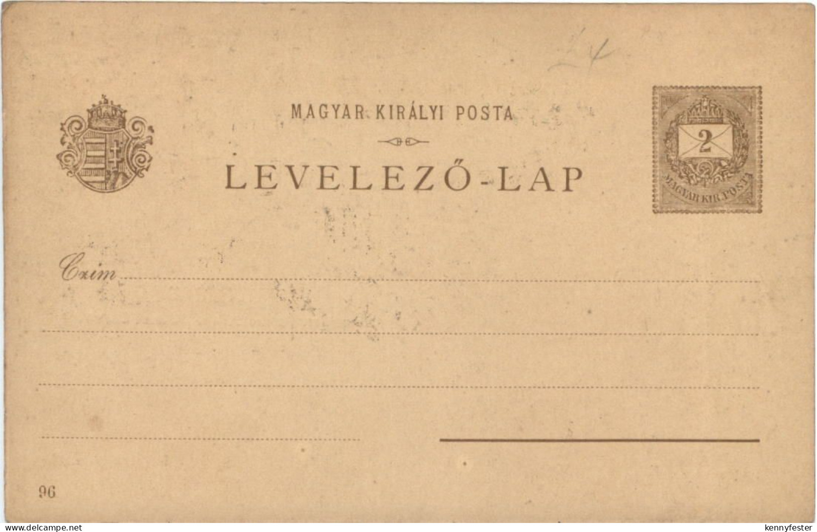 Budapest - Litho - Ganzsache - Ungarn