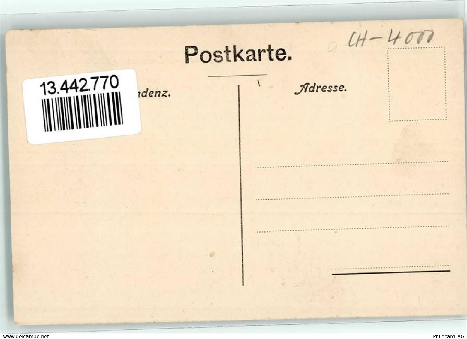 Ansichtskarte - 13442770 - Basel
