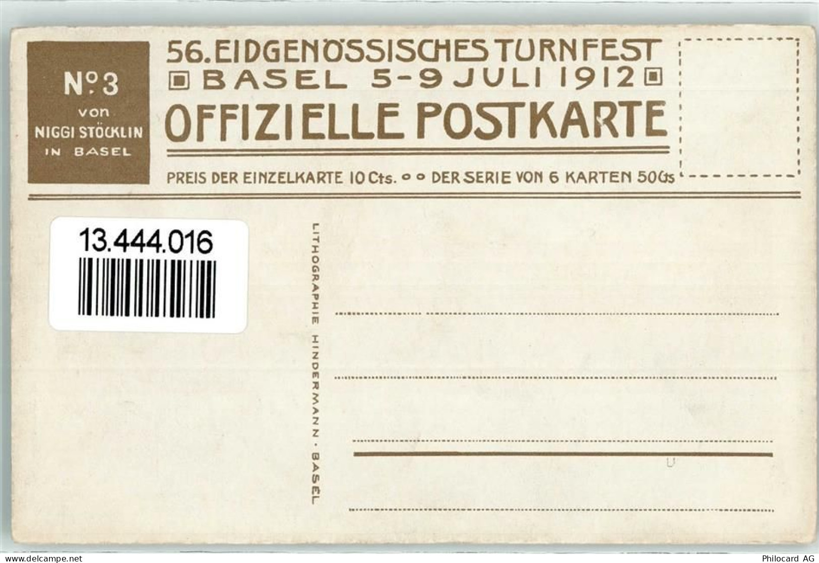 Ansichtskarte - 13444016 - Basel