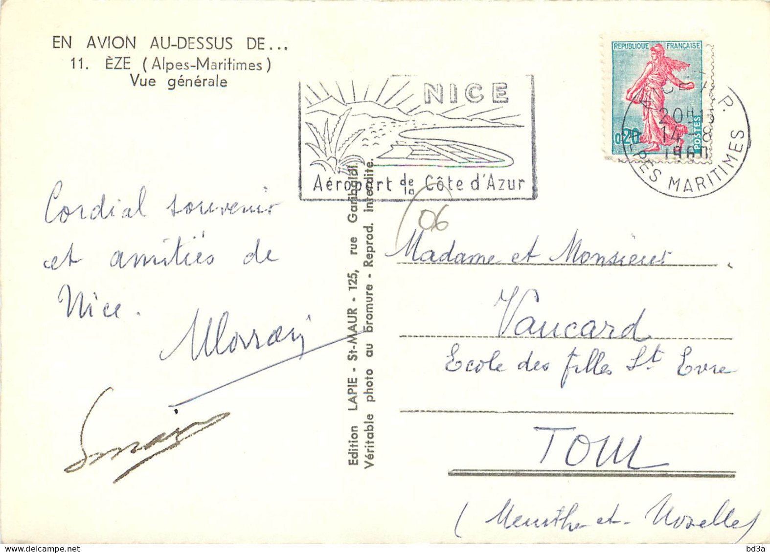 06 - EN AVION AU DESSUS EZE - Eze