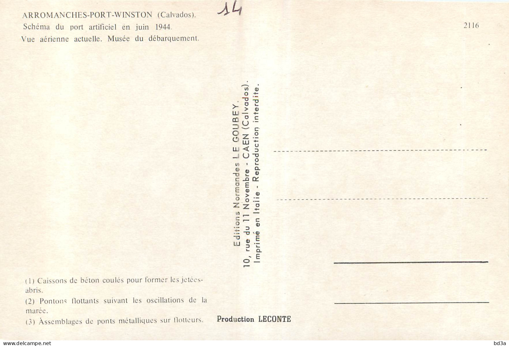 14 - ARROMANCHES - Arromanches