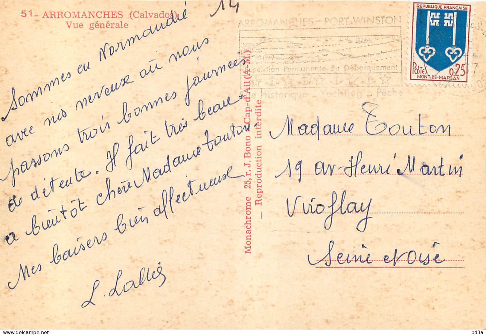 14 - ARROMANCHES LES BAINS - Arromanches
