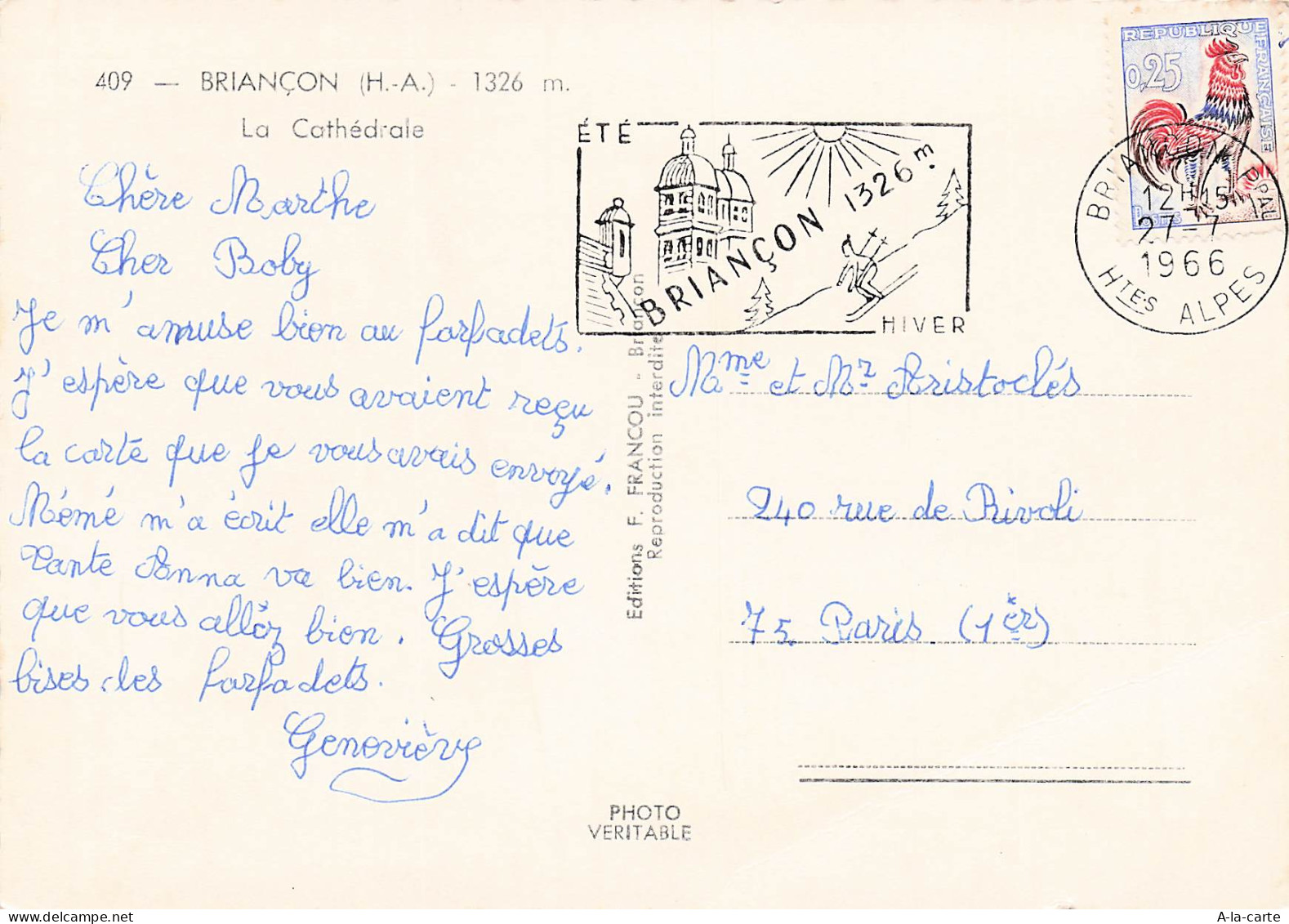 5 BRIANCON LA CATHEDRALE - Briancon