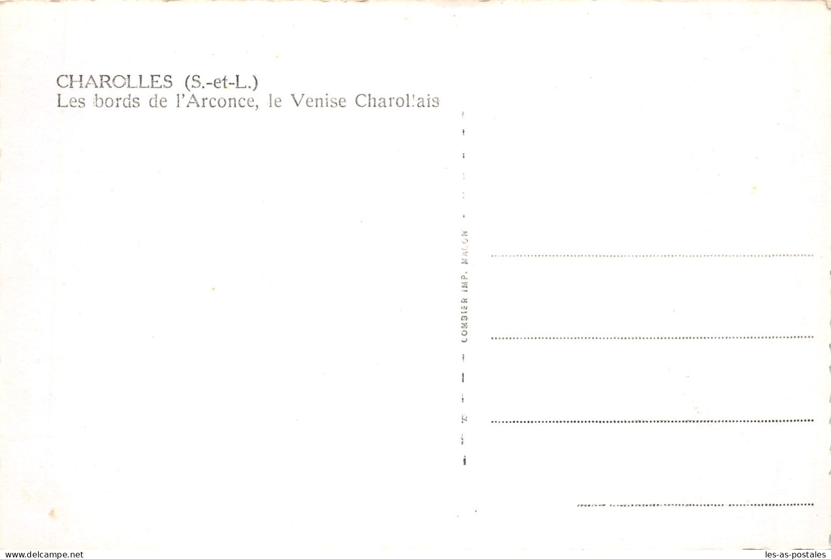 71 CHAROLLES - Charolles