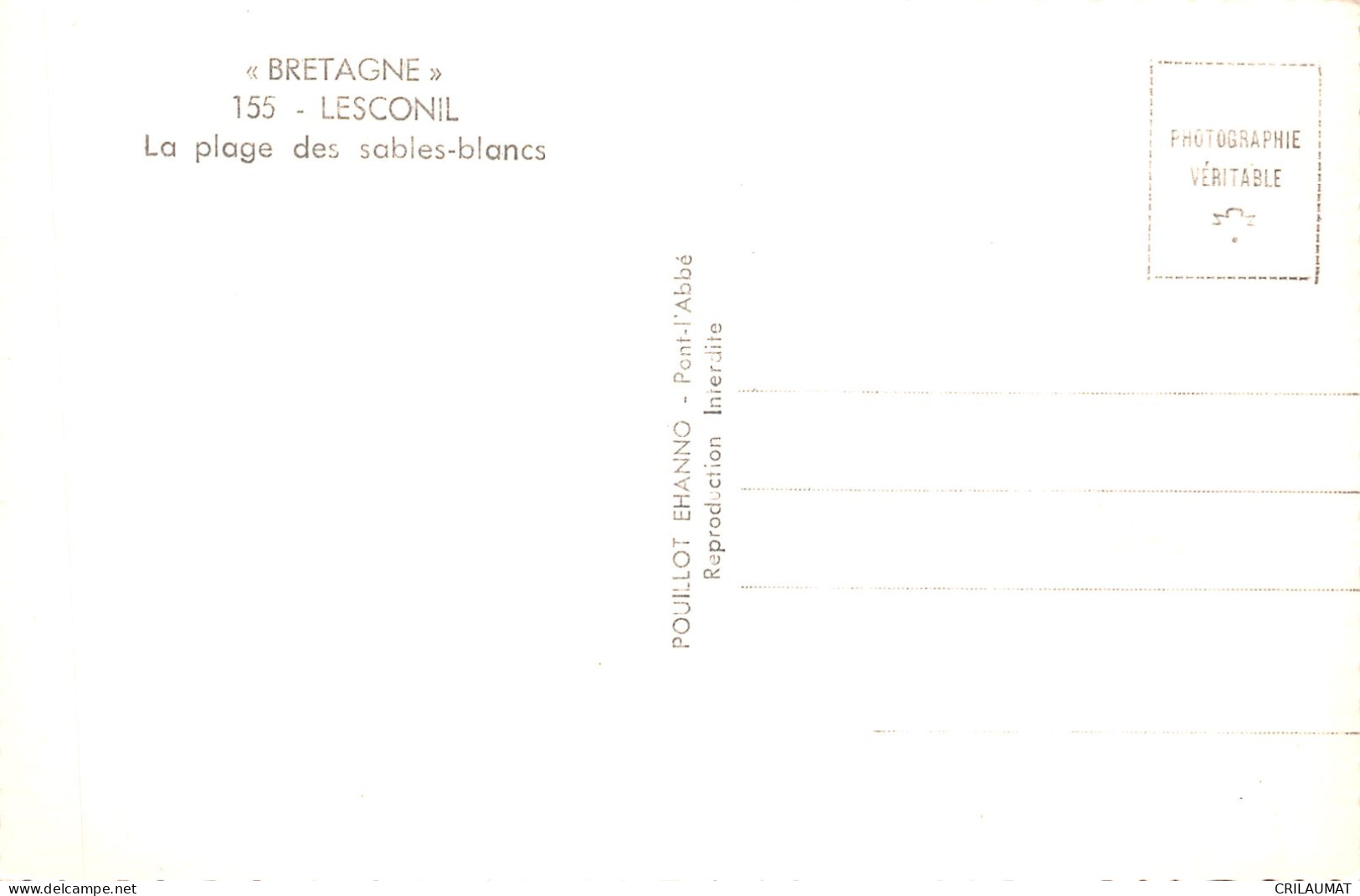 29 LESCONIL SABLES BLANCS - Lesconil
