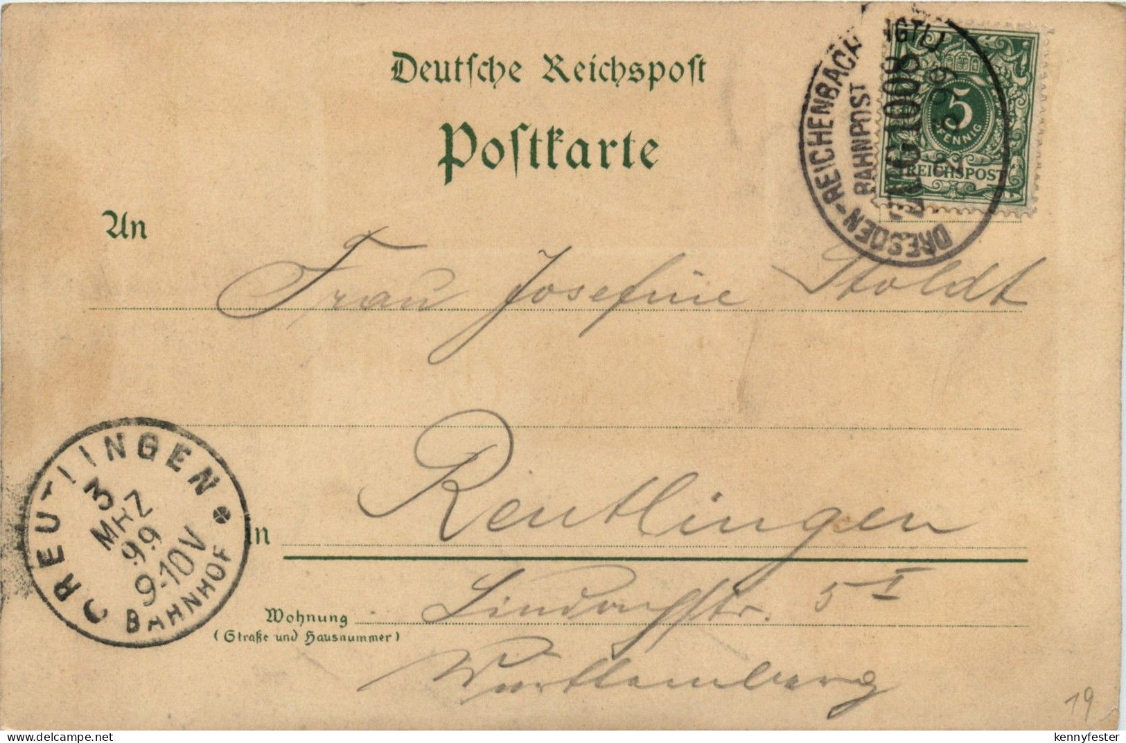 Gruss Aus Chemnitz - Litho - Chemnitz