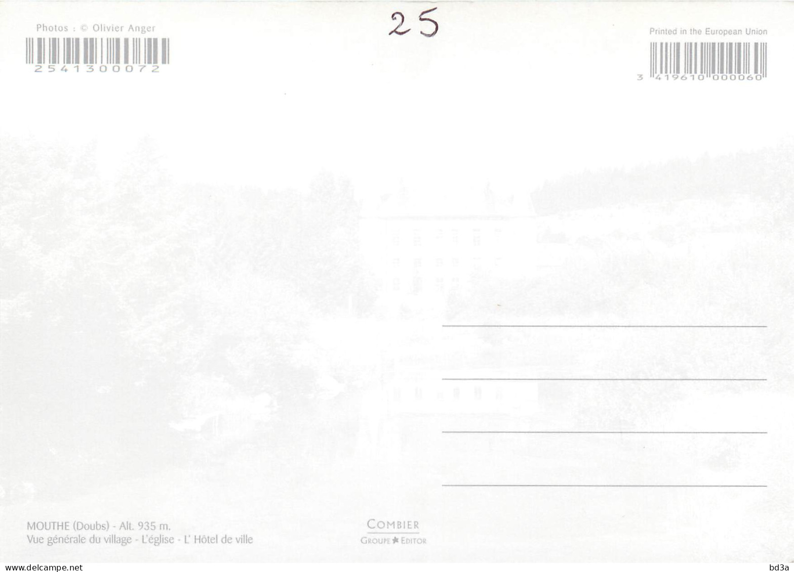 25 - MOUTHE - Mouthe