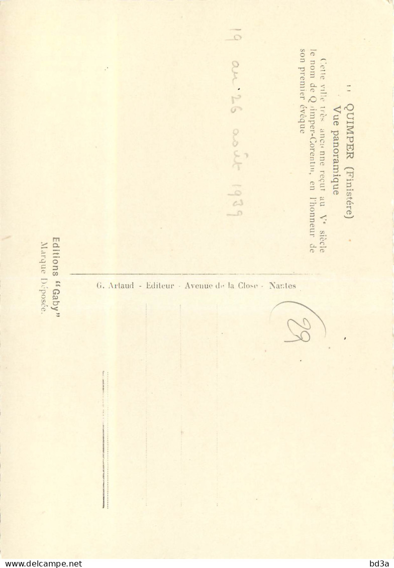 29 - QUIMPER - Quimper