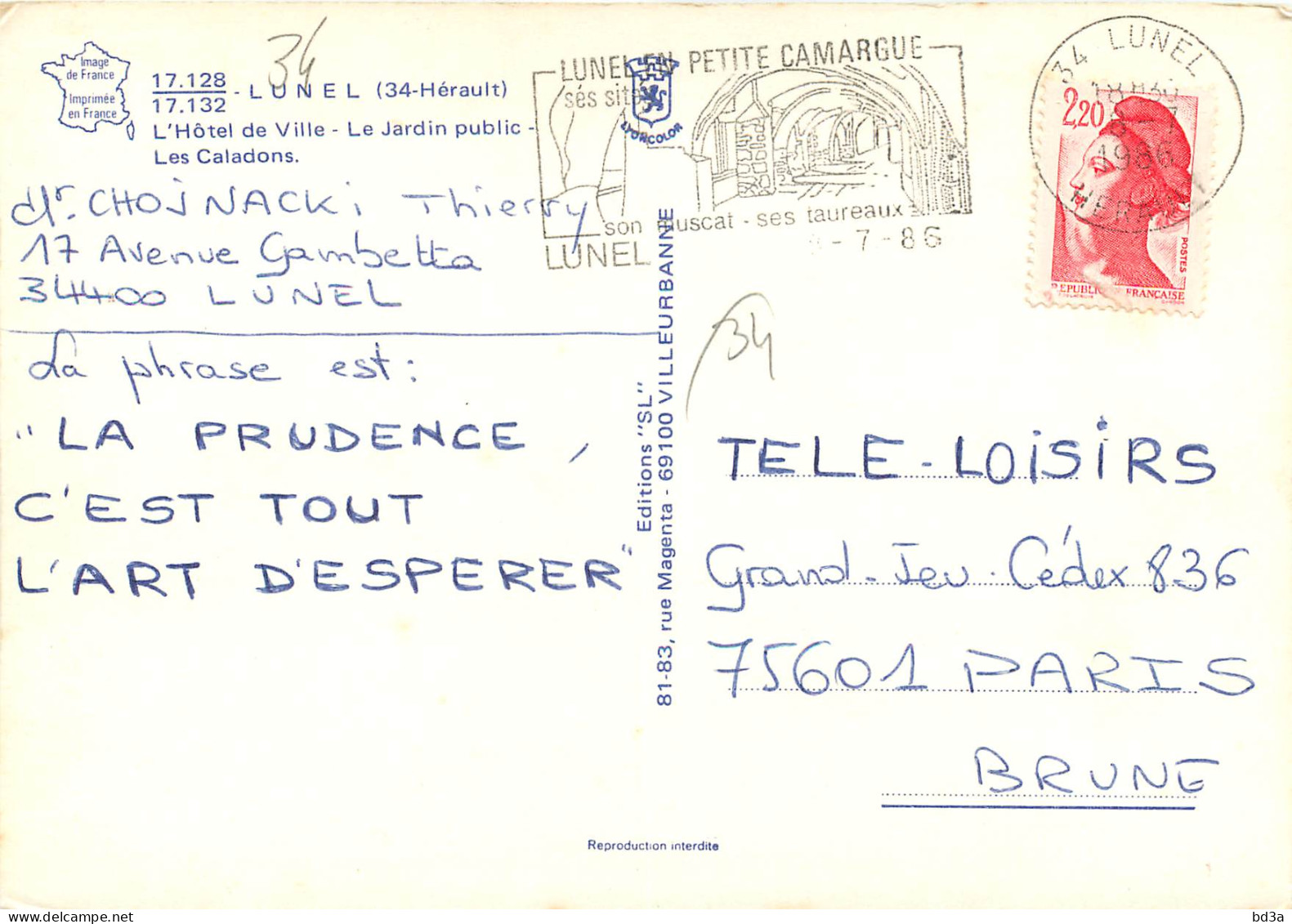 34 - LUNEL - Lunel