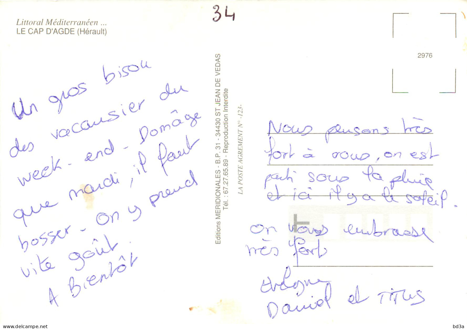 34 - LE CAP D'AGDE - Agde