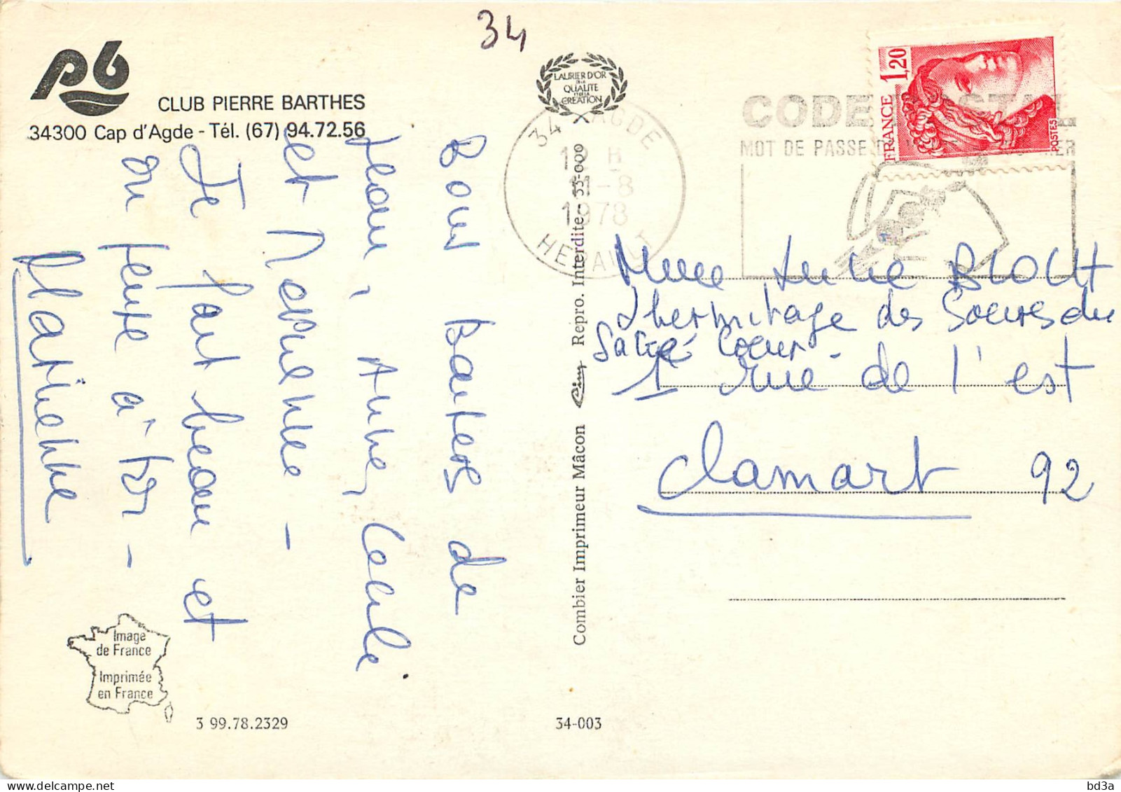 34 - LE CAP D'AGDE - Agde