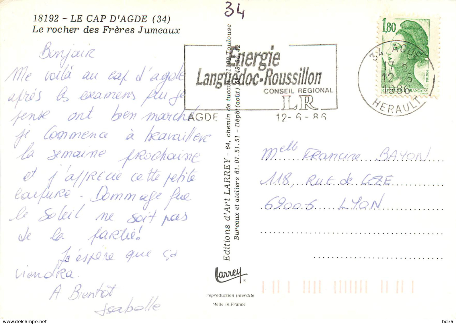 34 - LE CAP D'AGDE - Agde