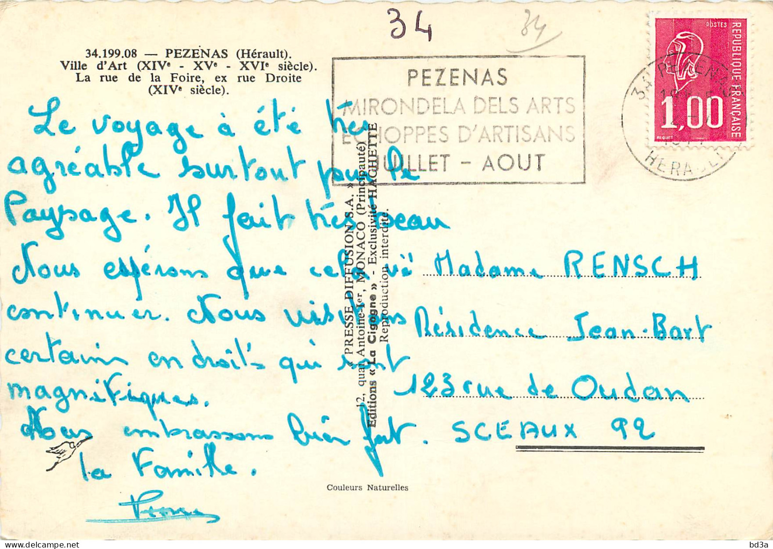 34 - PEZENAS - Pezenas
