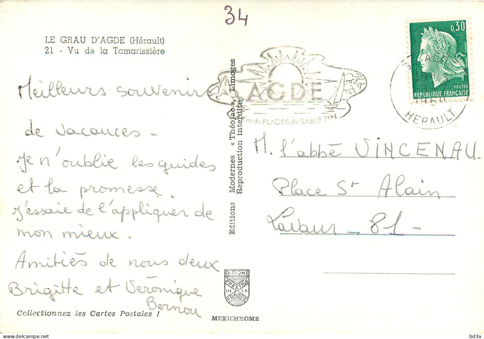34 - LE GRAU D'AGDE - Agde