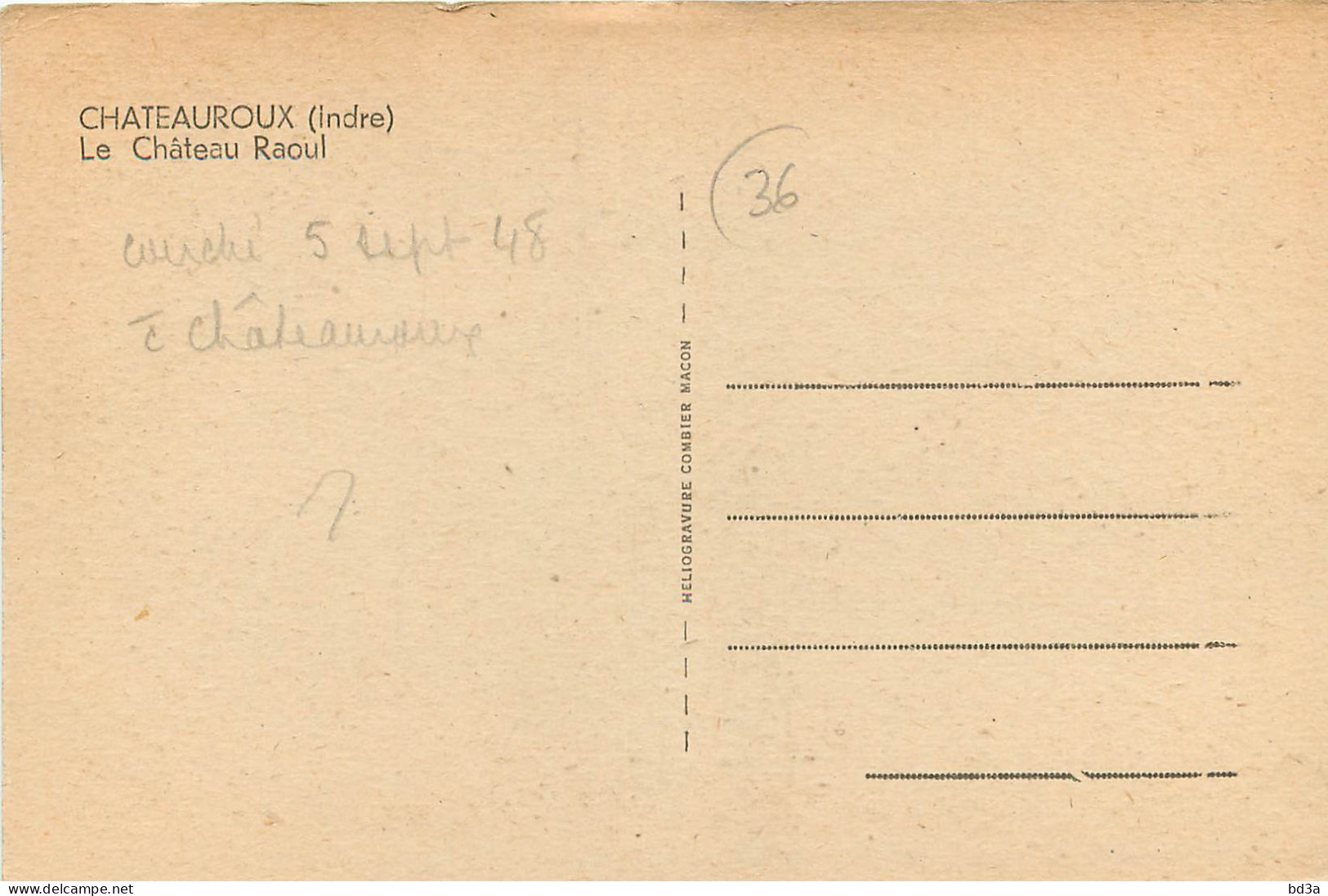 36 - CHATEAUROUX - Chateauroux