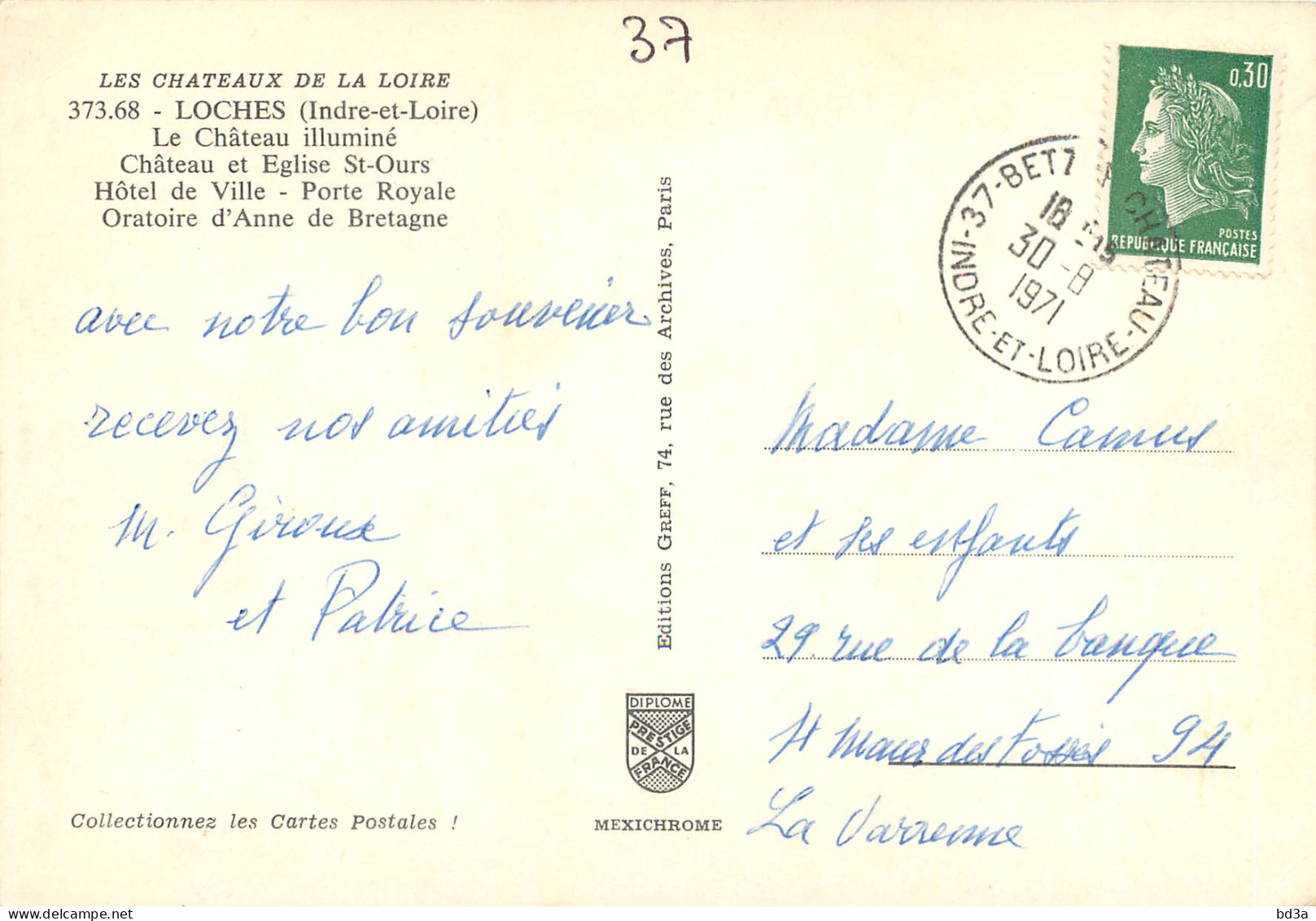 37 - LOCHES - Loches