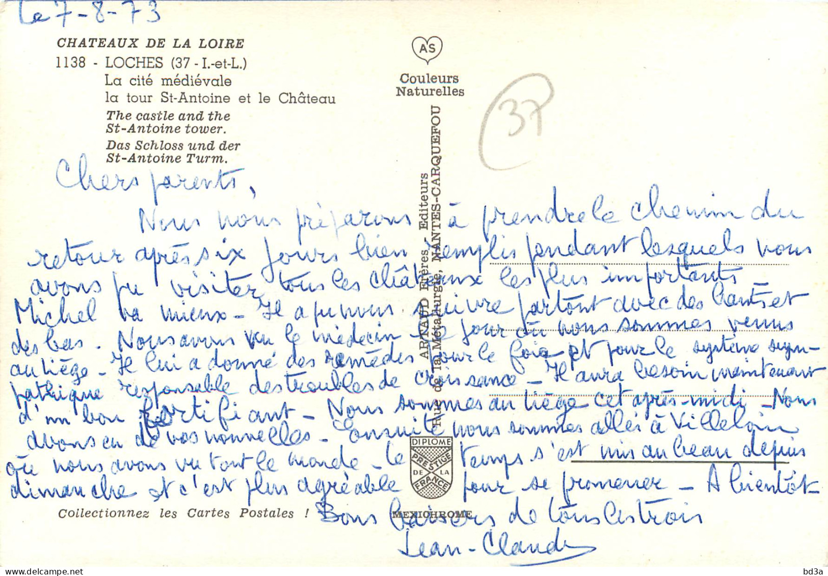 37 - LOCHES - Loches