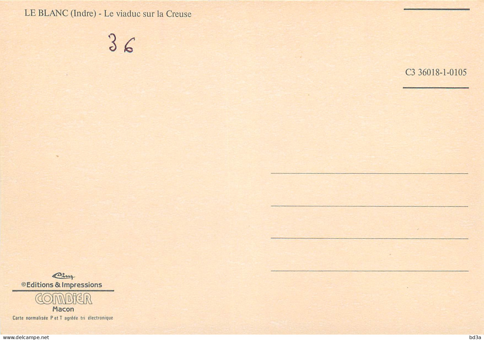 36 - LE BLANC - Le Blanc