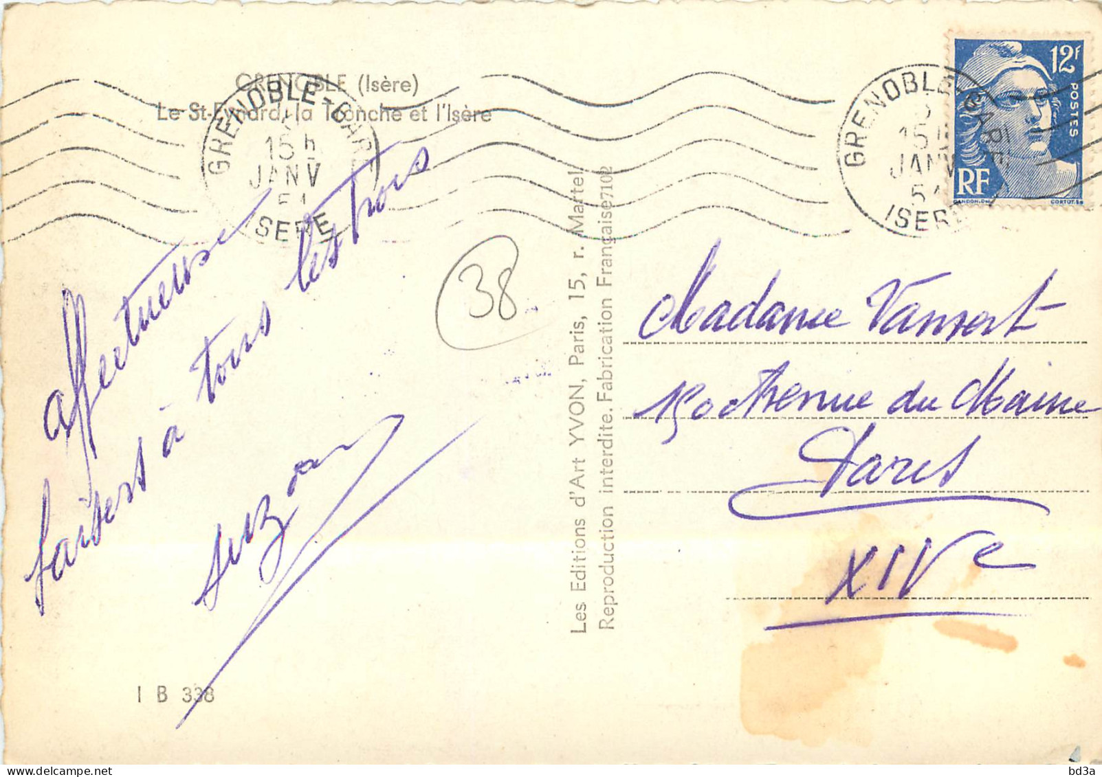 38 - GRENOBLE - Grenoble
