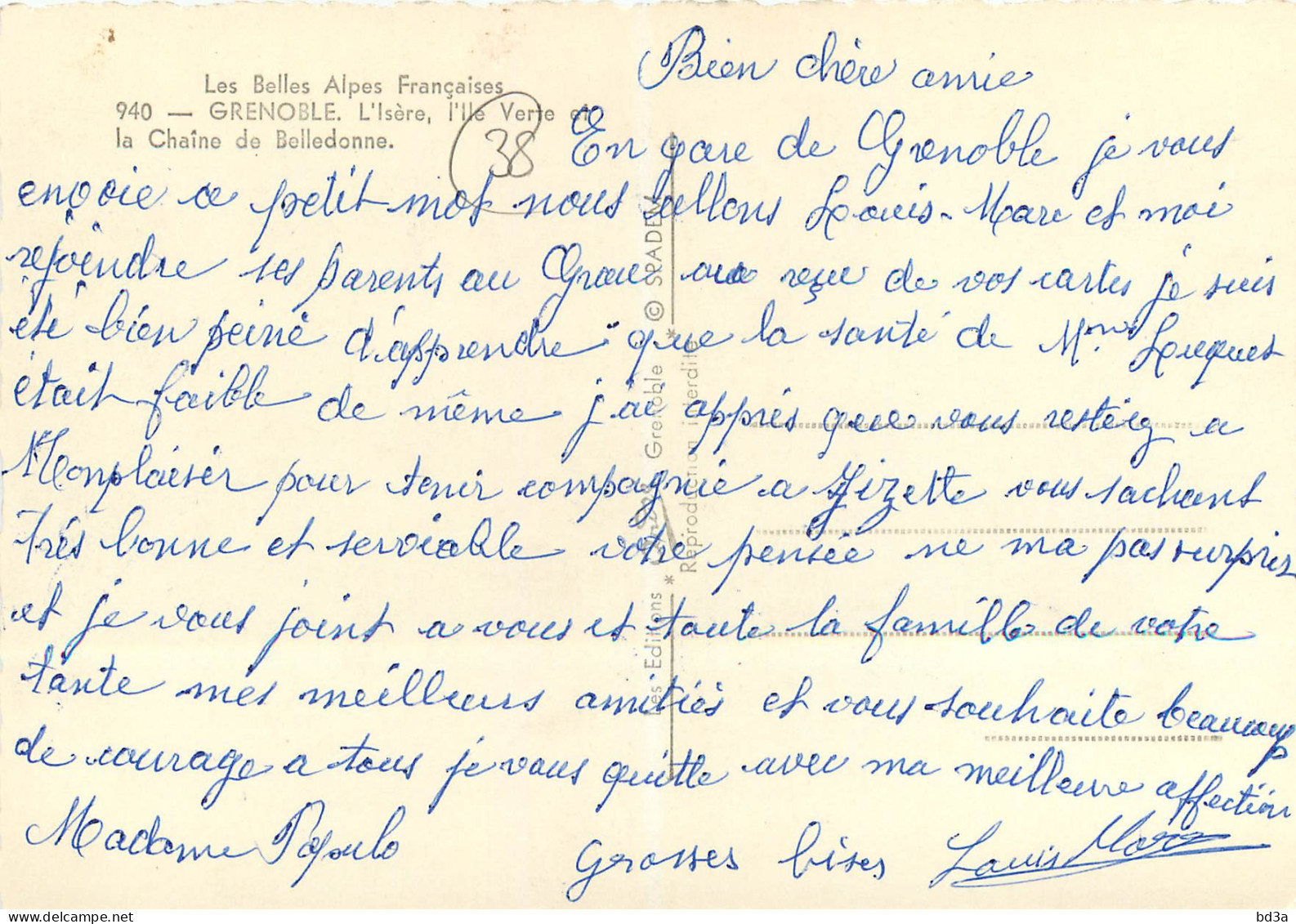38 - GRENOBLE - Grenoble