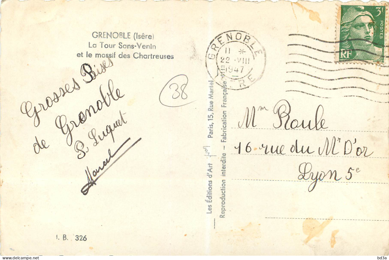 38 - GRENOBLE - Grenoble