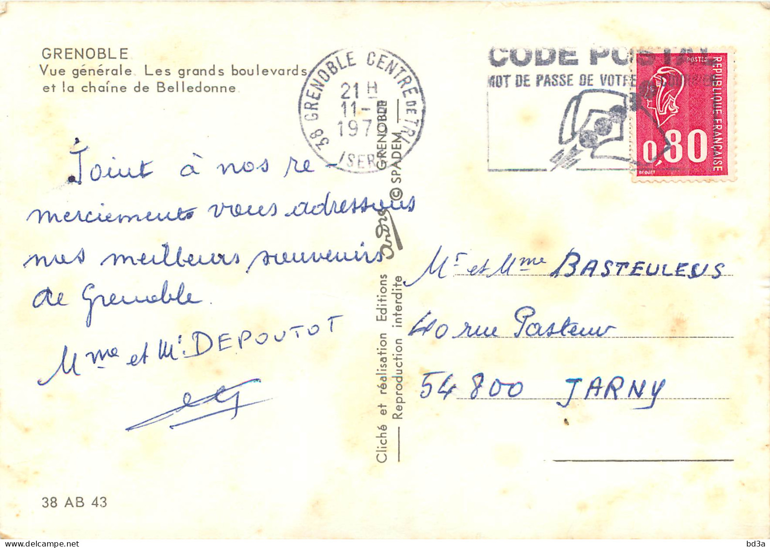 38 - GRENOBLE - Grenoble
