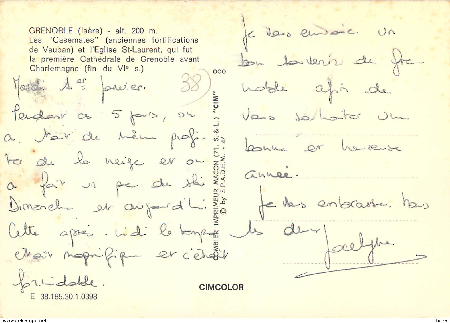38 - GRENOBLE - Grenoble