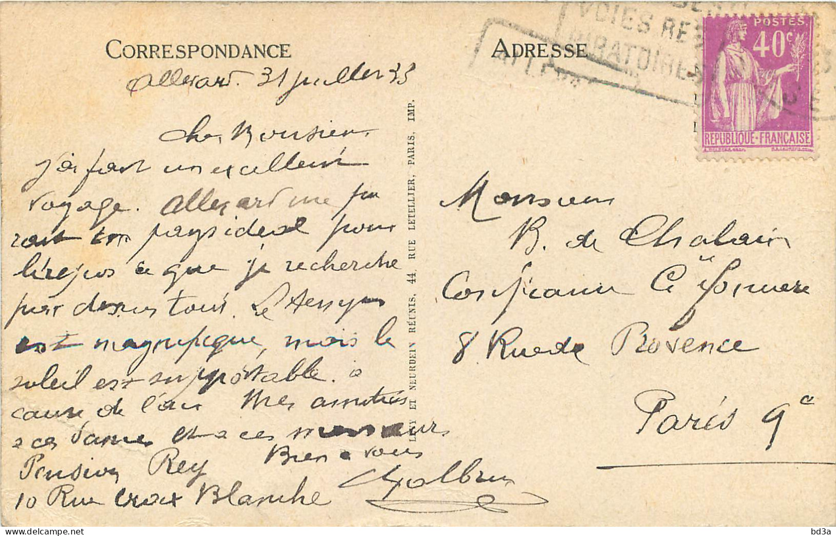 38 - ALLEVARD LES BAINS - Allevard
