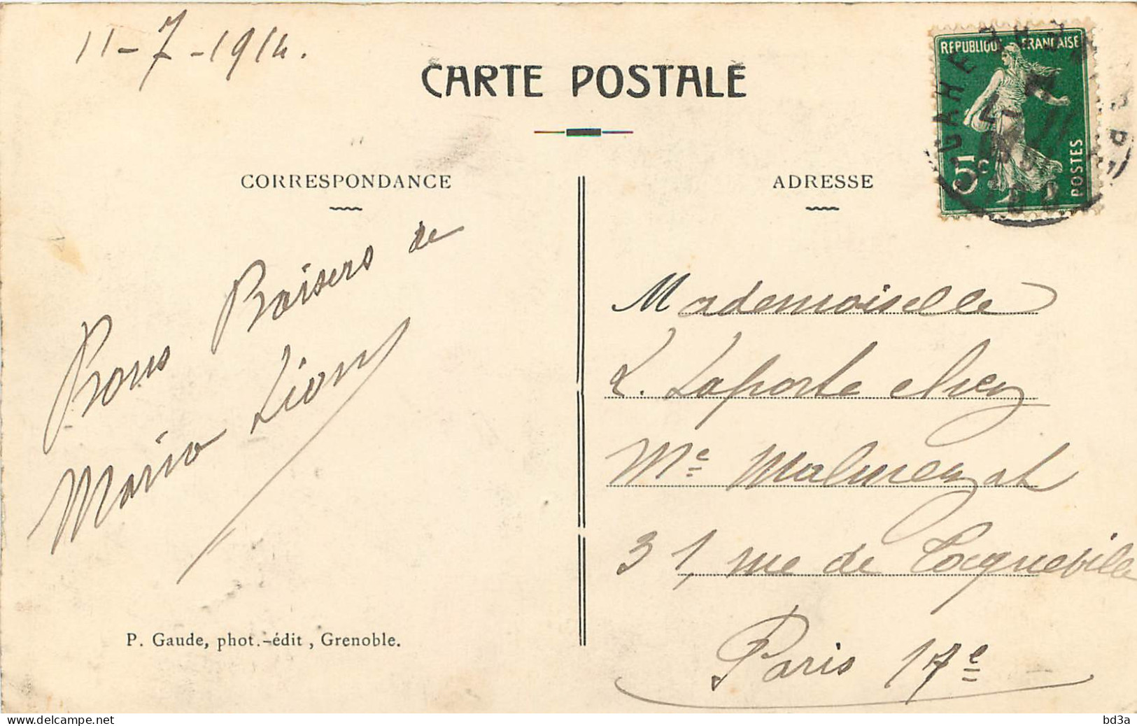38 - GRENOBLE - Grenoble