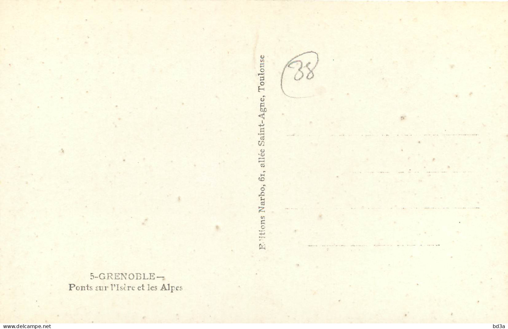 38 - GRENOBLE - Grenoble